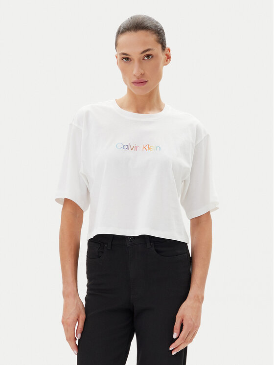 

Футболка свободного кроя LV00QS7470 Calvin Klein Underwear, белый