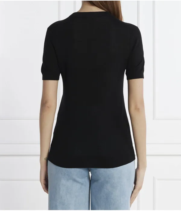 Шерстяной свитер Falyssiasi Regular fit Boss, черный — фото 4