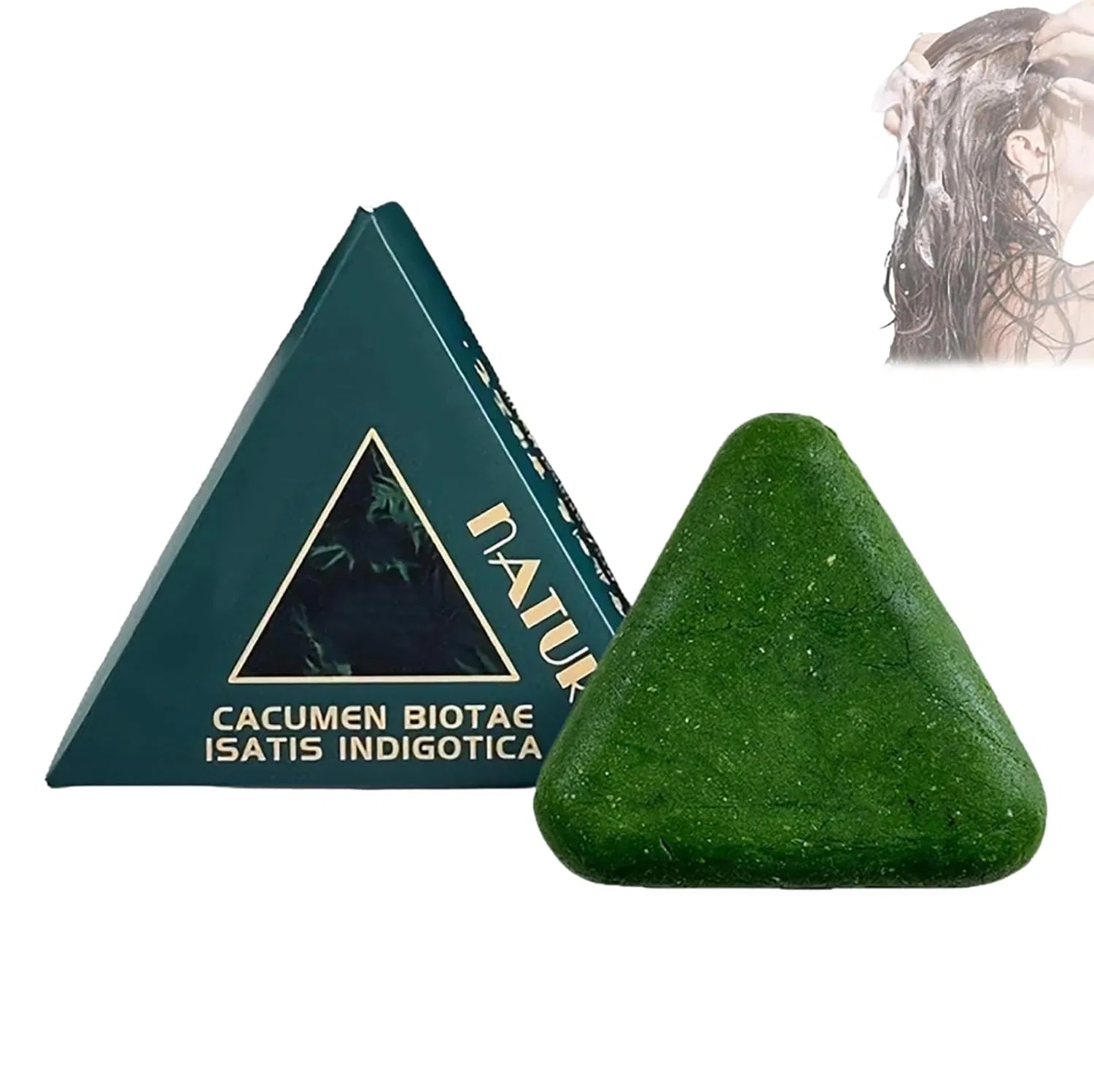 Твердый шампунь Nature Triangle для ухода за волосами Generisch, #1