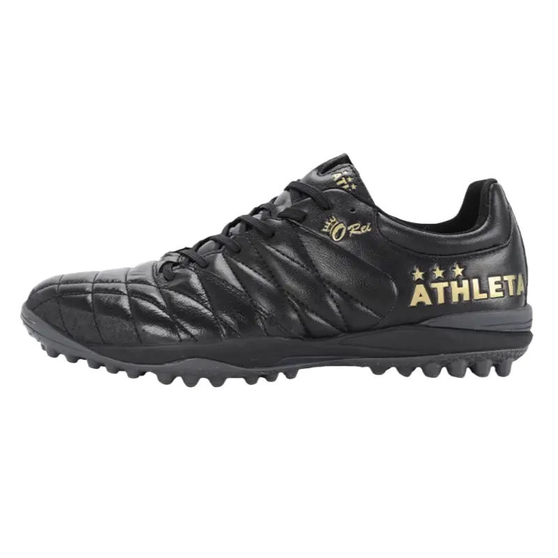 

ATHLETA Футбольные бутсы мужские, черные, с противоскользящей подошвой и износостойкими свойствами