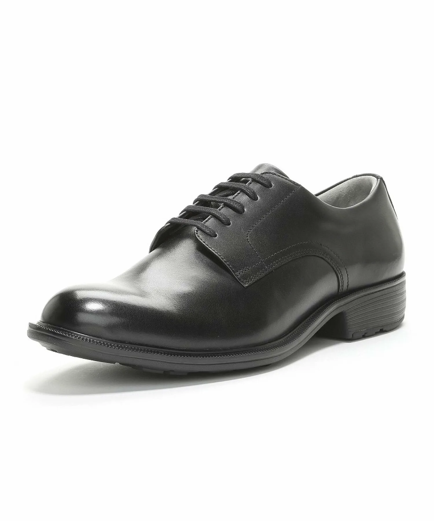 Мужские кожаные туфли MoonStar BW4644, дышащие и водонепроницаемые. Balance Works, black