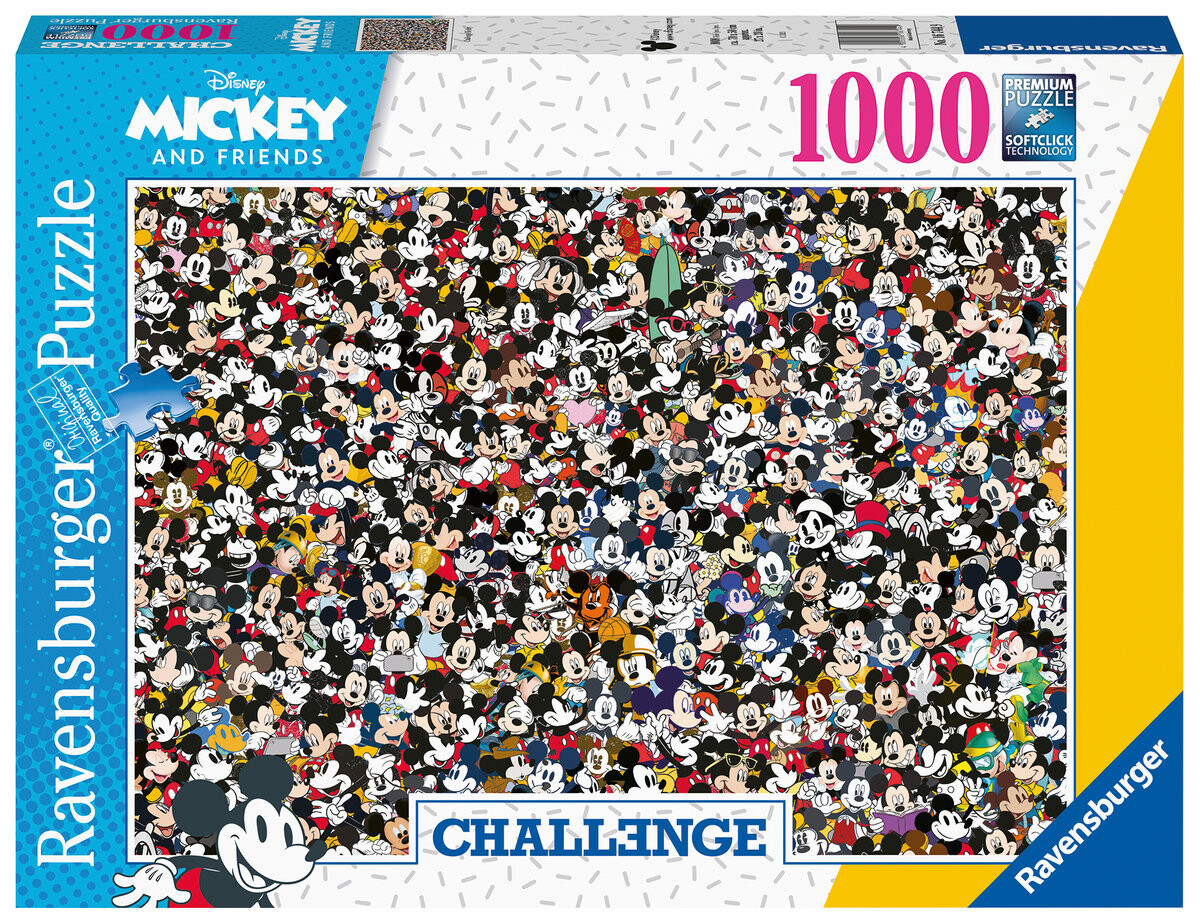 

Равенсбургер, пазлы, сказки, Disney Микки Маус и друзья 1000 шт. Ravensburger