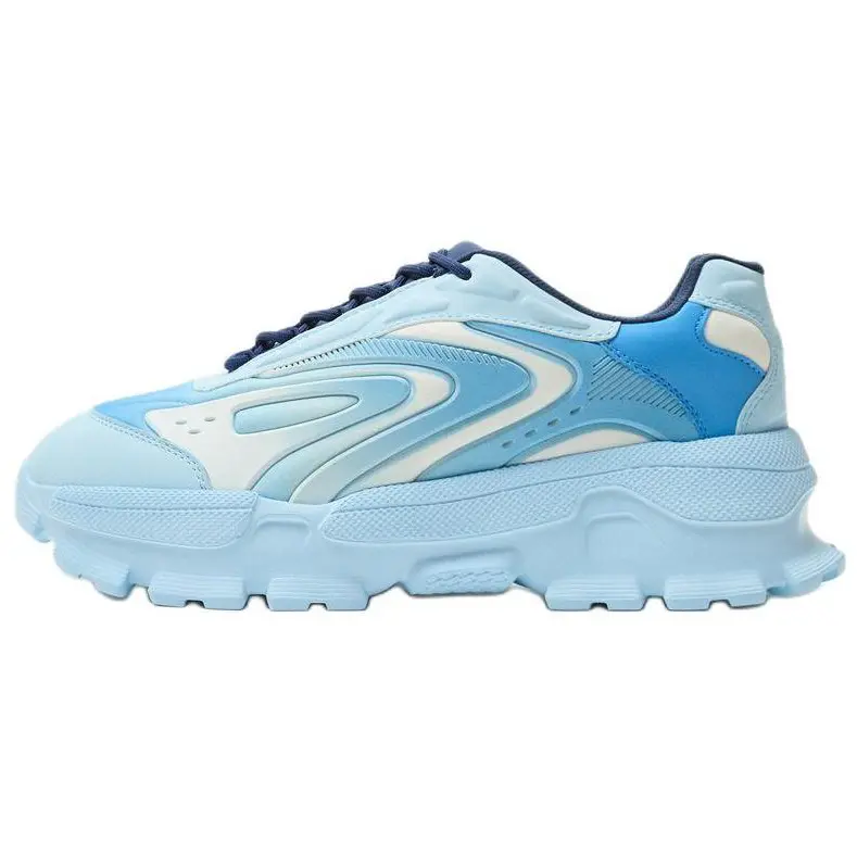 

Кроссовки ZARA Lifestyle Shoes Men Low-top Blue, синий