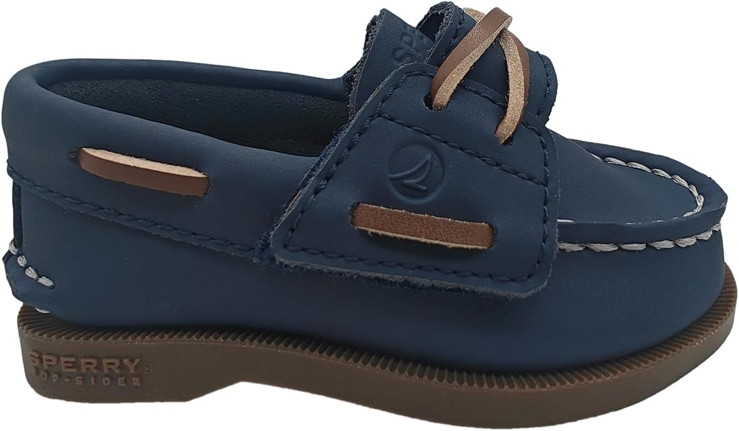 Детские унисекс туфли Sperry Original Boat Shoe, темно-синий — фото 2