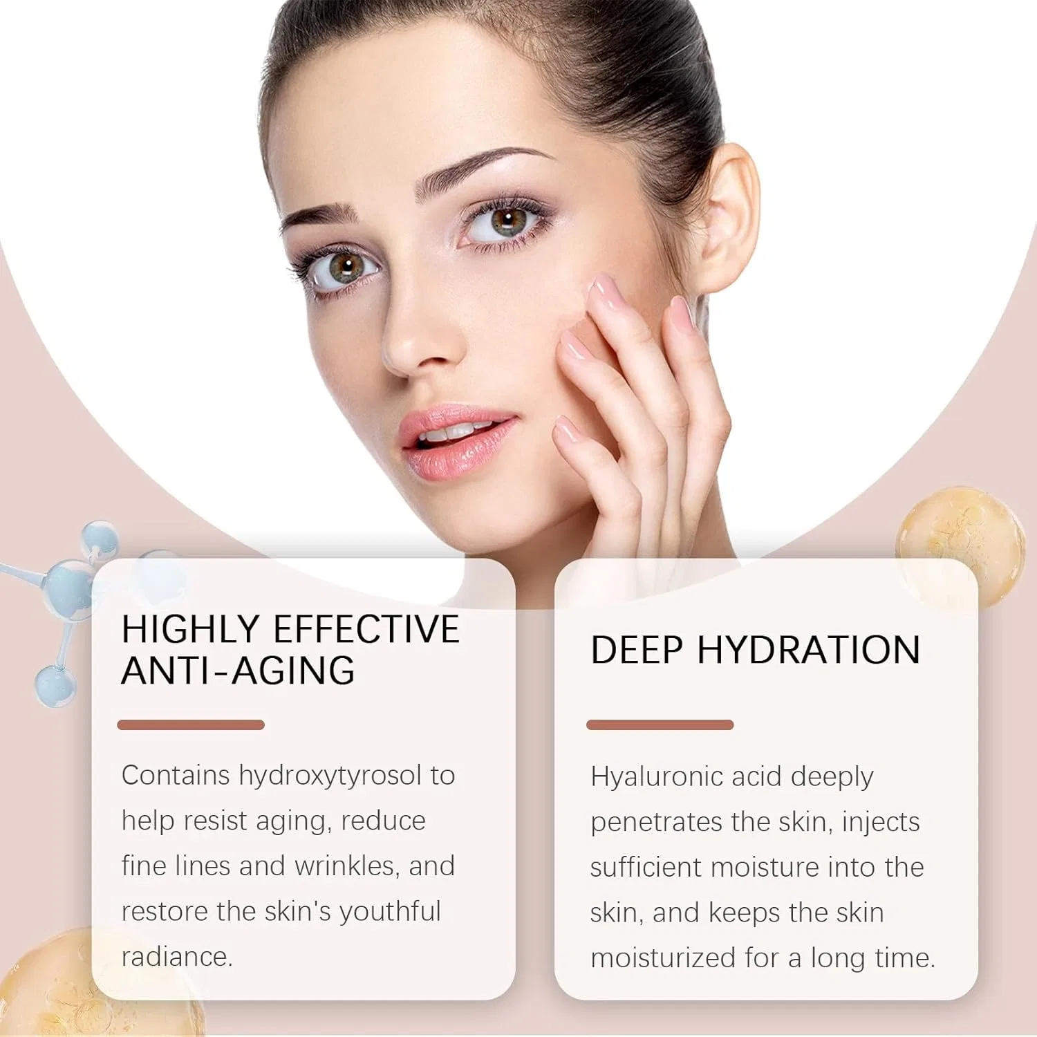 Лосьон для лица Glossy Skin Drop увлажняющий, Generic, 30 мл, дынный лед — фото 4