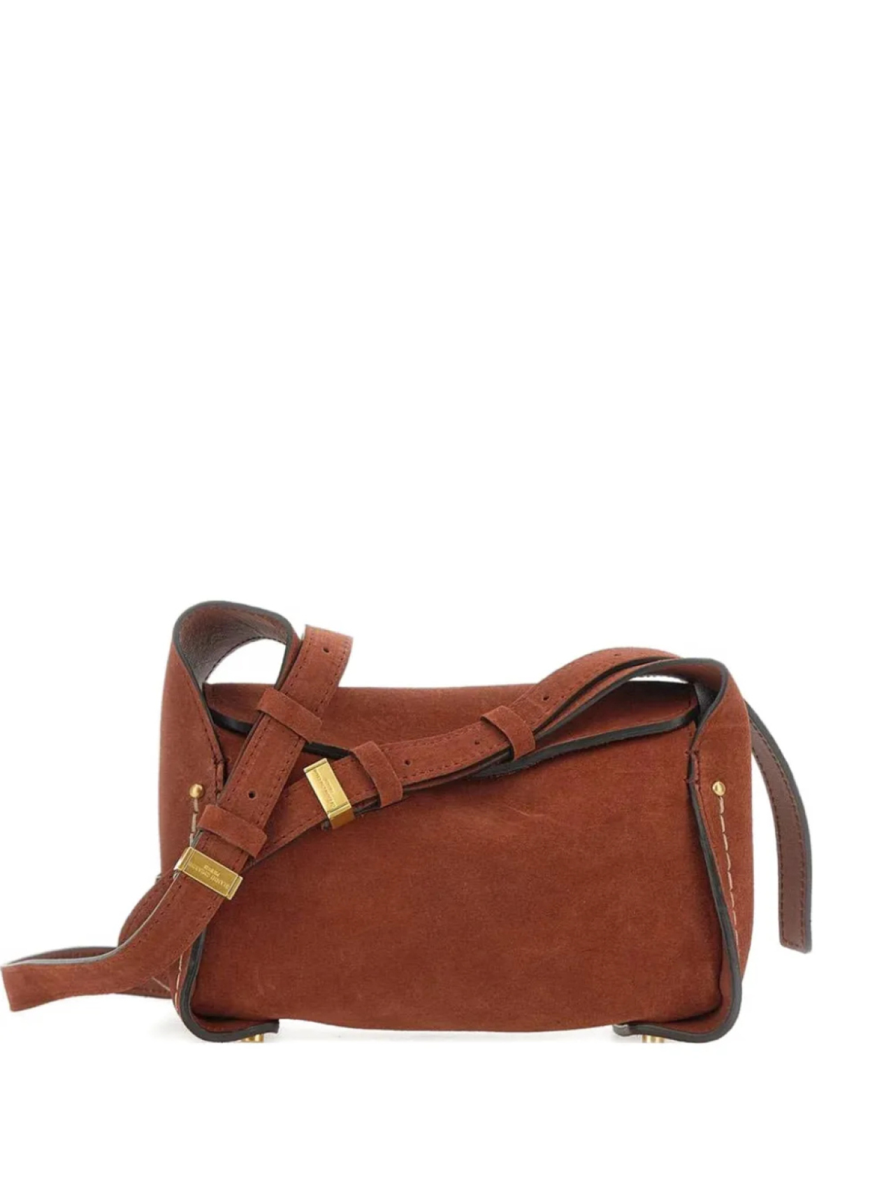 

Замшевая сумка через плечо GIANNI CHIARINI, красный