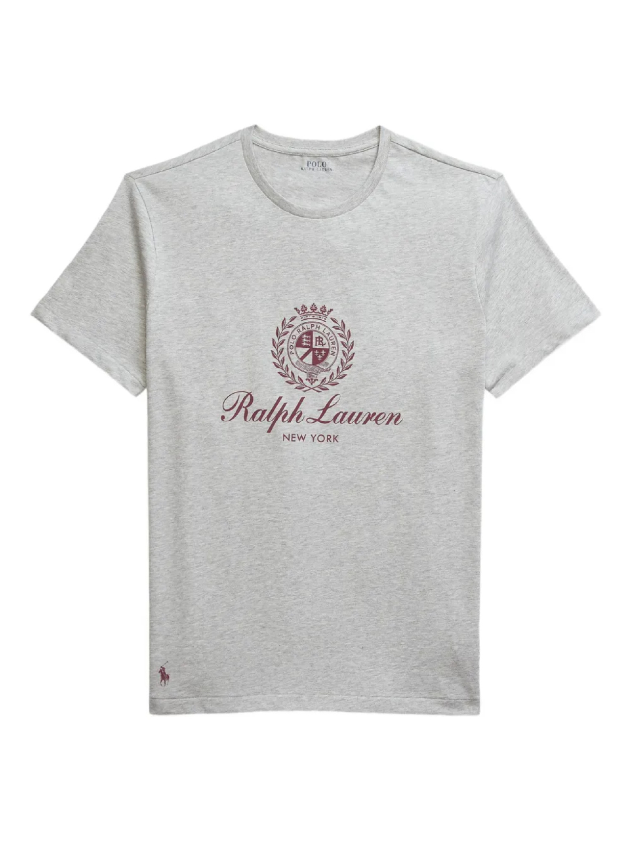 

Polo Ralph Lauren футболка с круглым вырезом, серый