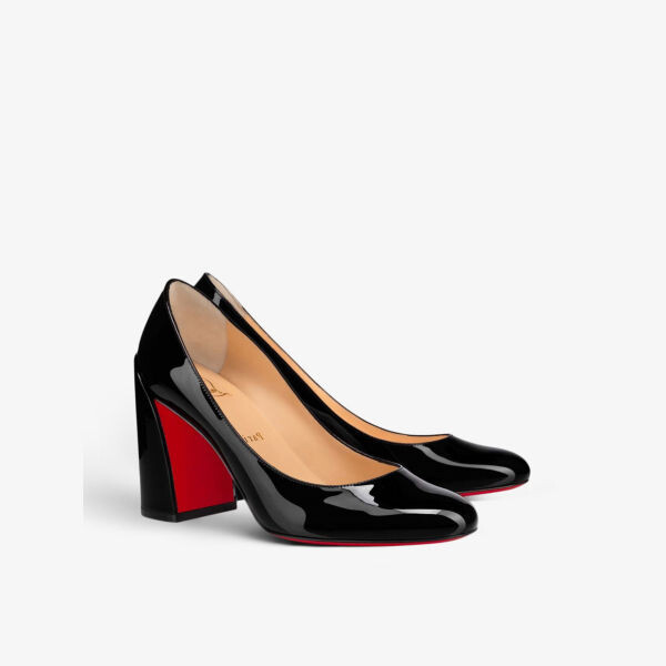 Мисс саб 85 лакированные туфли-лодочки Christian Louboutin, черный — фото 4