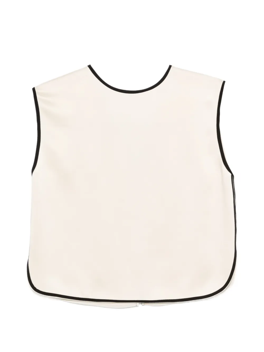 

Блузка с контрастной отделкой Forte Forte, бежевый