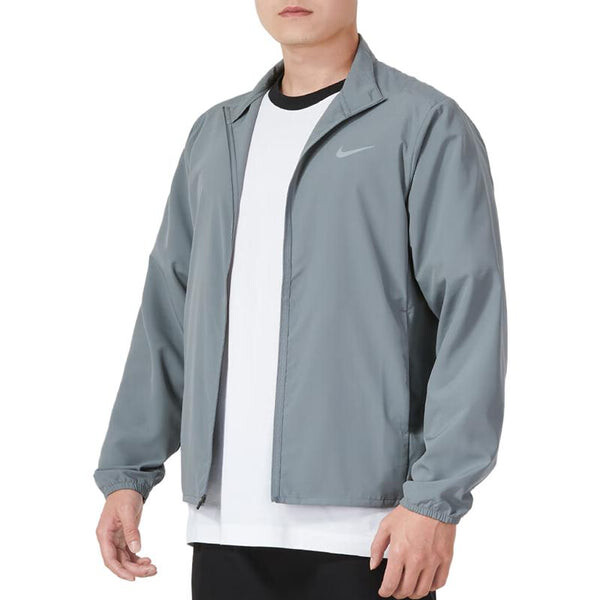 Куртка Nike Form Dri-FIT Hooded Versatile Jacket 'Smoke Grey', серый — фото 3