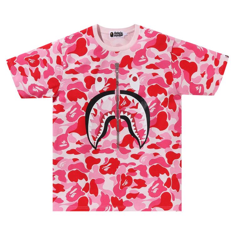 

Футболка BAPE ABC Camo Shark Tee, Pink