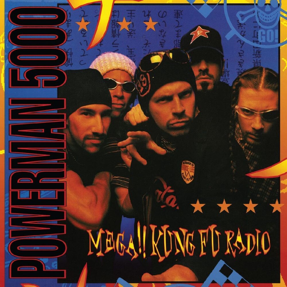 

Виниловая пластинка LP Mega!! Kung Fu Radio [Blue w/ Black Swirl Vinyl] - Powerman 5000