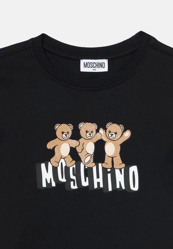 Футболка унисекс с принтом Moschino, Nero — фото 3