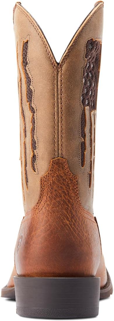 Мужские спортивные ботинки ARIAT My Country Venttek Western, Faithful Brown — фото 4