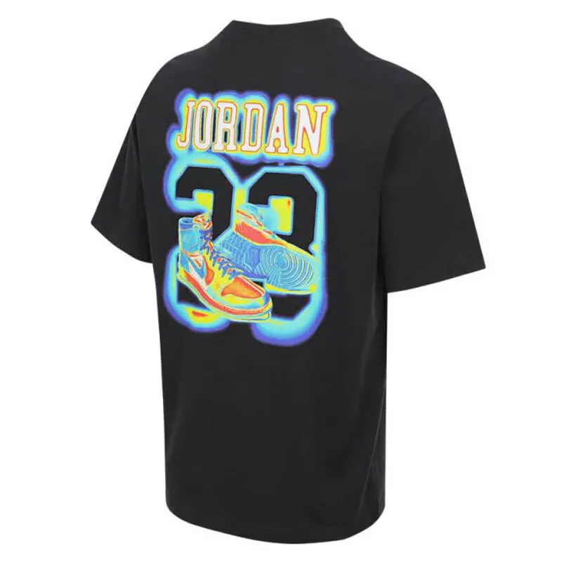 Jordan Футболка BRAND мужская черная — фото 3