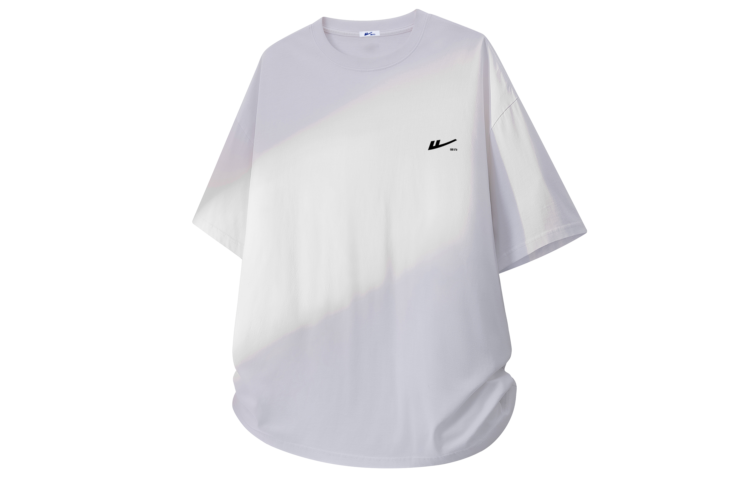 

Футболка с коротким рукавом Unisex WARRIOR, белый heather серый