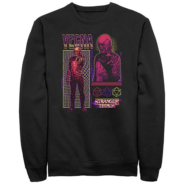 

Мужской флисовый свитшот Netflix Stranger Things Vecna инфографика Licensed Character