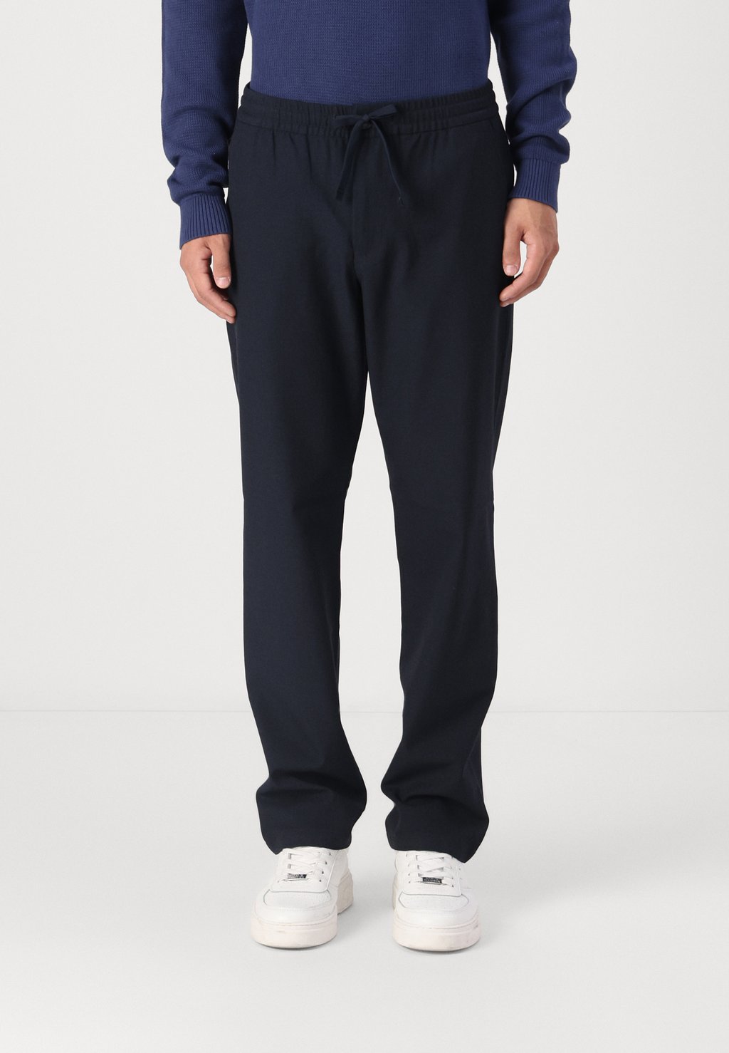 

Брюки SLHSTRAIGHT ROBERT STRING PANTS FLEX Selected Homme, темно-синий