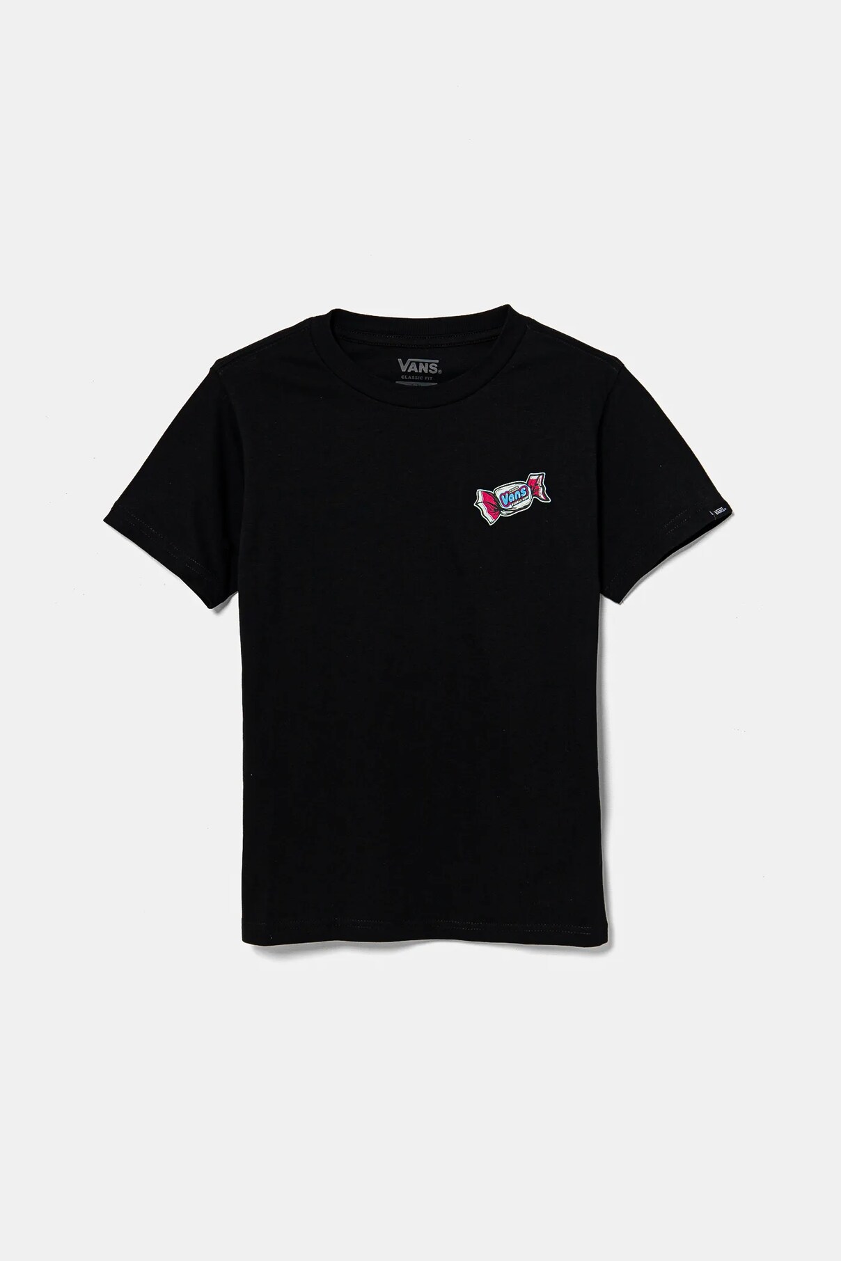 

Футболка Kids Cotton, наклеенная Vans, черный