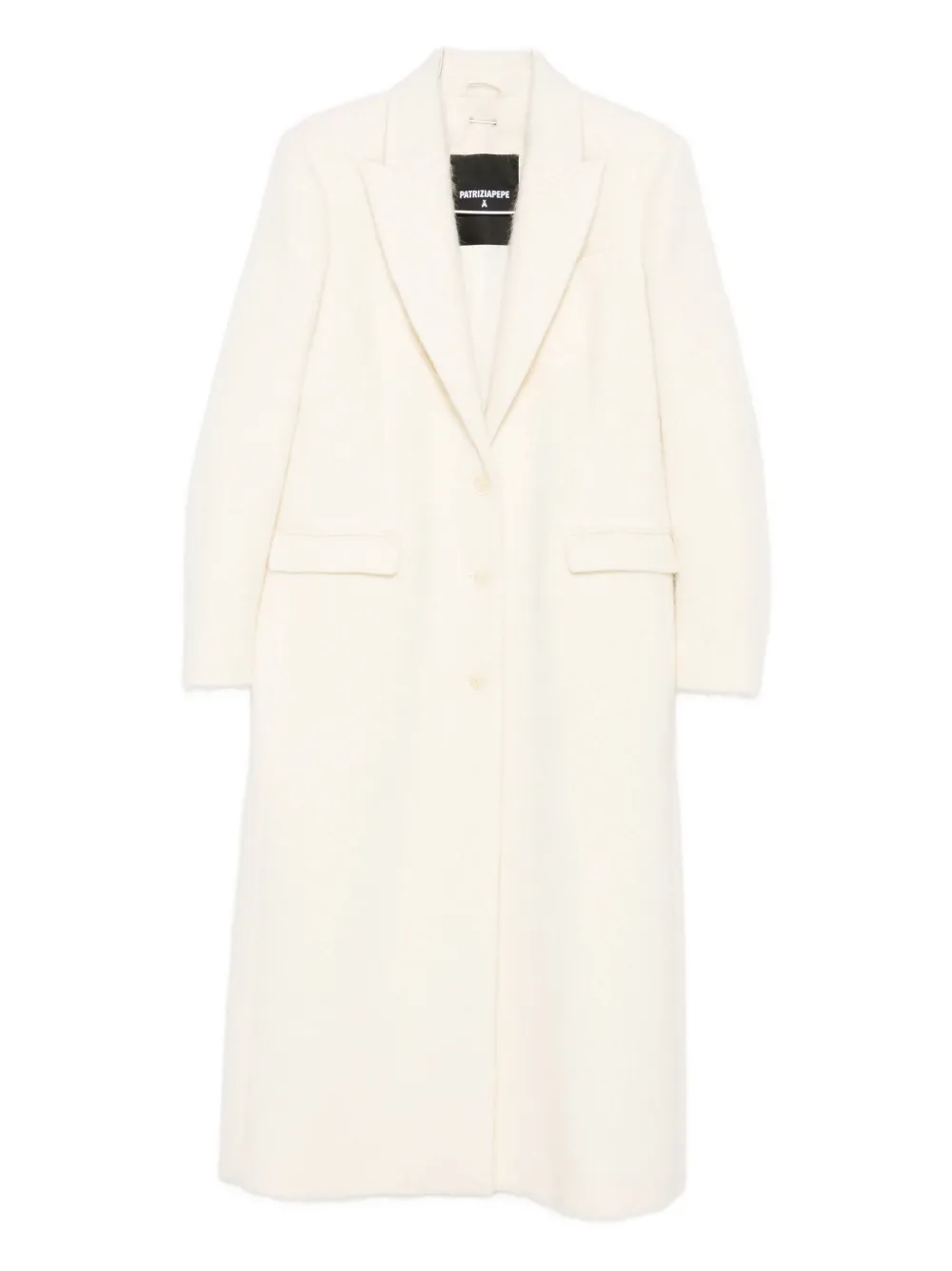 

Пальто с заостренными лацканами Patrizia Pepe, белый