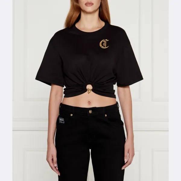 

Укороченная блузка Just Cavalli, черный