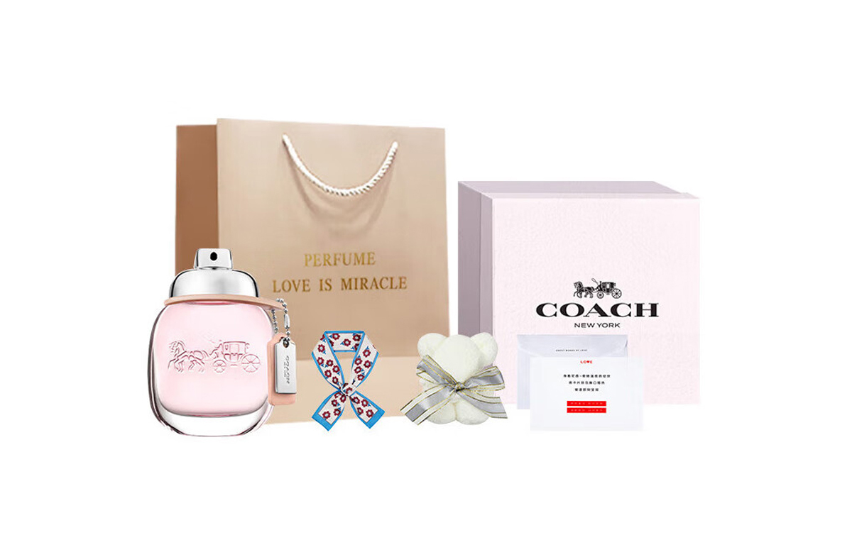 

Наборы парфюмерии унисекс Coach, 30ml + gift box *1 + gift bag *1 + towel bear *1 + silk scarf *1 + greeting card *1