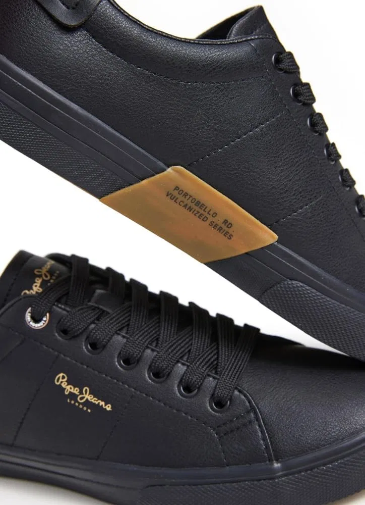 Кроссовки Pepe Jeans Turnschuhe on Rise schwarz, Black — фото 4