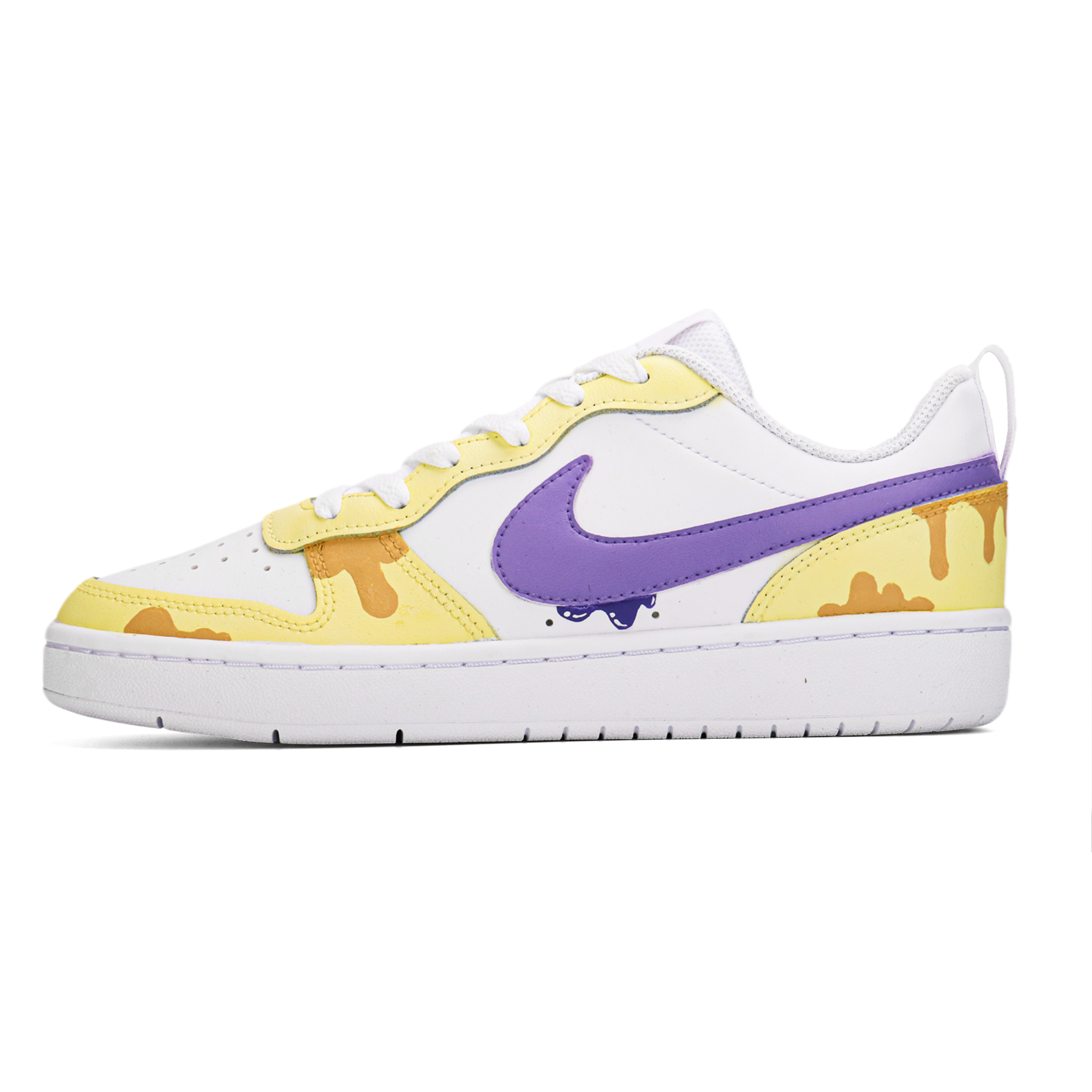 

Детские скейтерские кеды Court Borough Nike, желтый