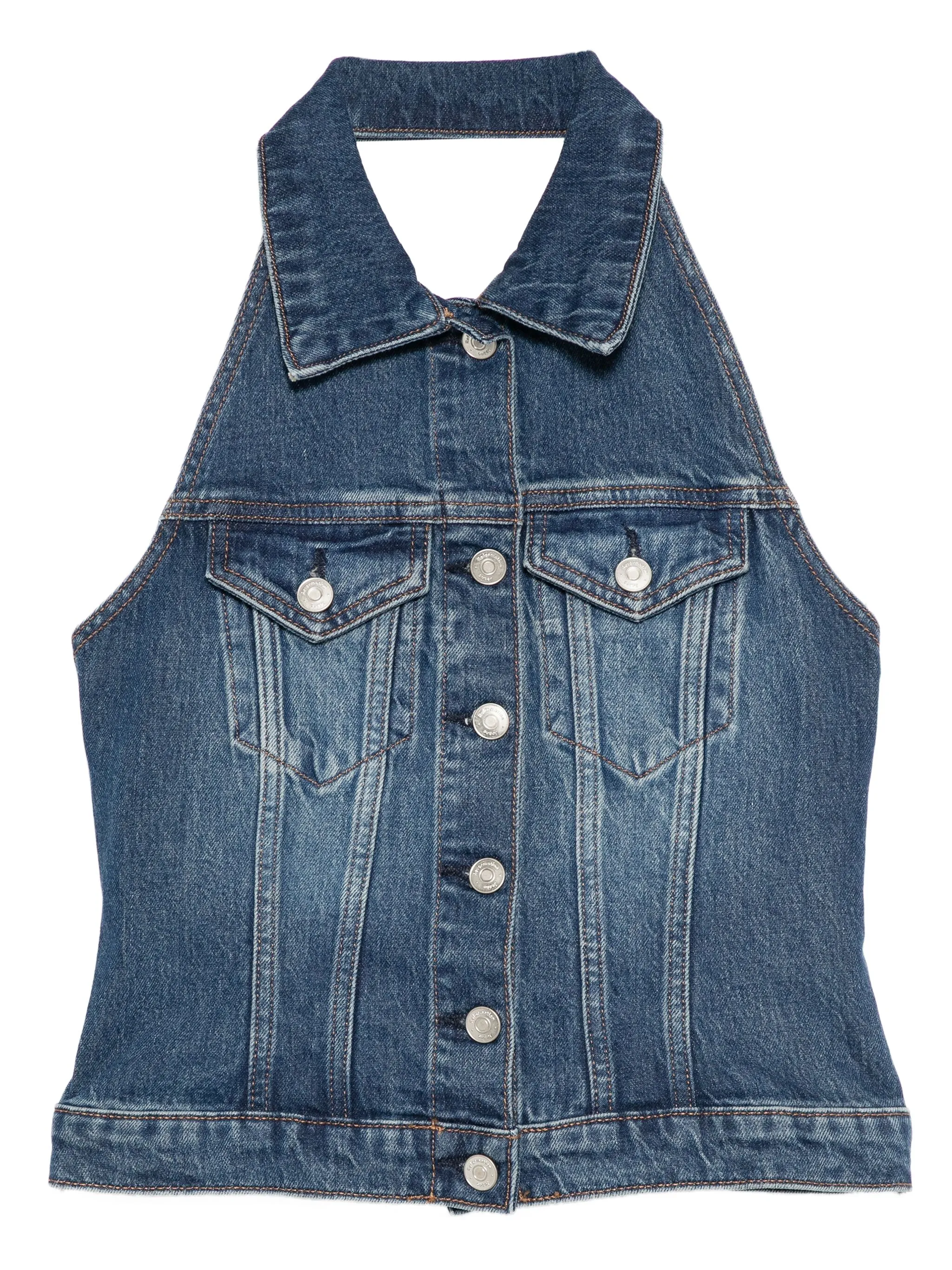 

Топ Luisa Reformation, синий