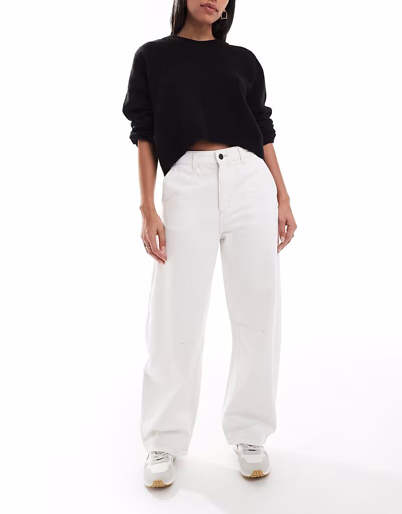 

Cotton On - Винтажные белые джинсы широкого кроя Cotton:On