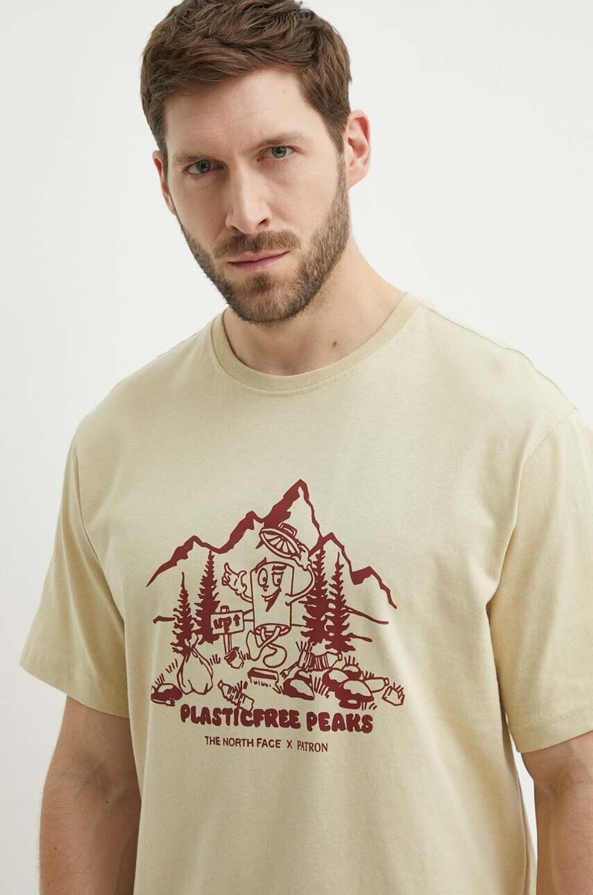 

Футболка The North Face, бежевый