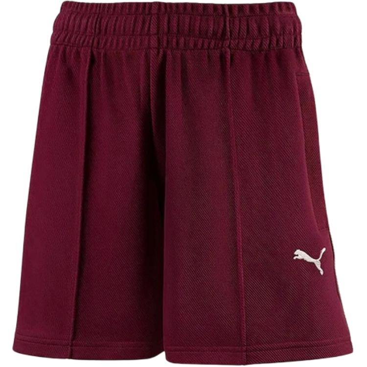 

Шорты женские T7 FW25 PRIME RETRO Casual PUMA, бордовый
