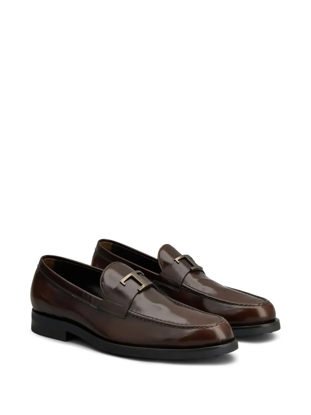 Лоферы T Timeless TOD'S, красный — фото 2