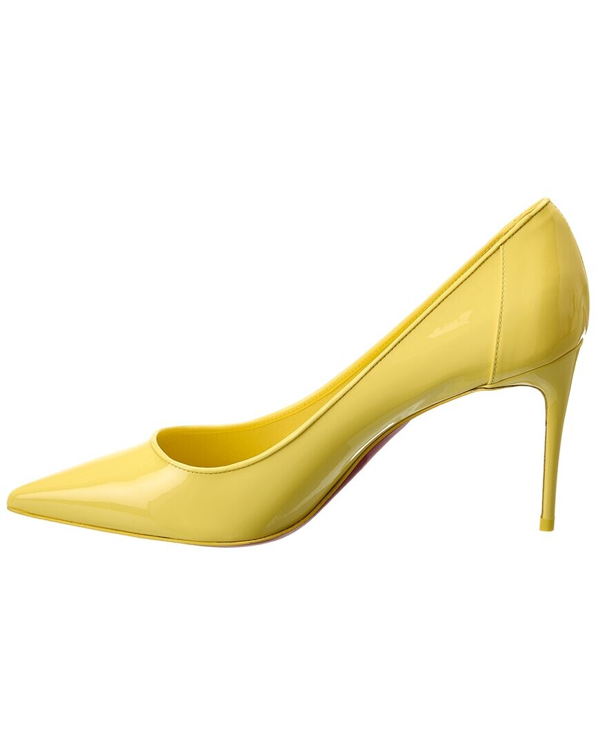 

Christian Louboutin Sporty Kate 85 Патентные туфли, желтый