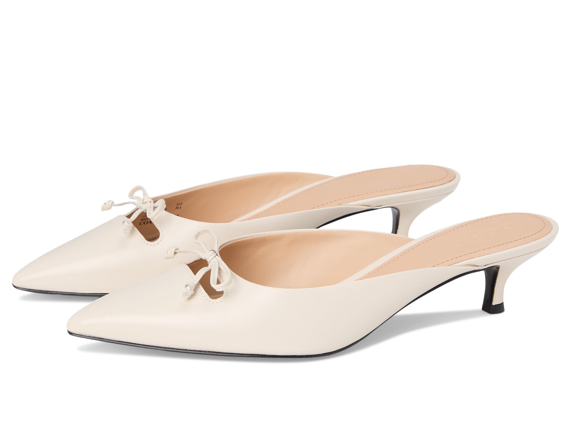Мюли COACH Runway Mule, цвет Chalk