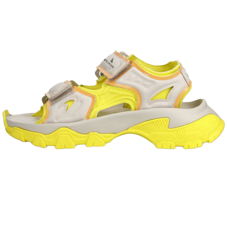 Сандалии Hika Outdoor от Stella Mccartney Chalk Pearl Bright Yellow Hazy Orange женские Adidas