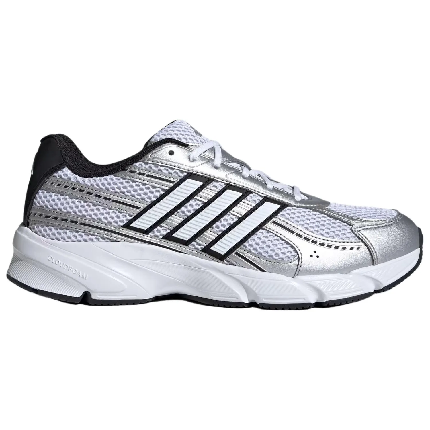 Adidas TECHNOCHAOS 2000 дышащие повседневные кроссовки для бега мужские White Silver — фото 4