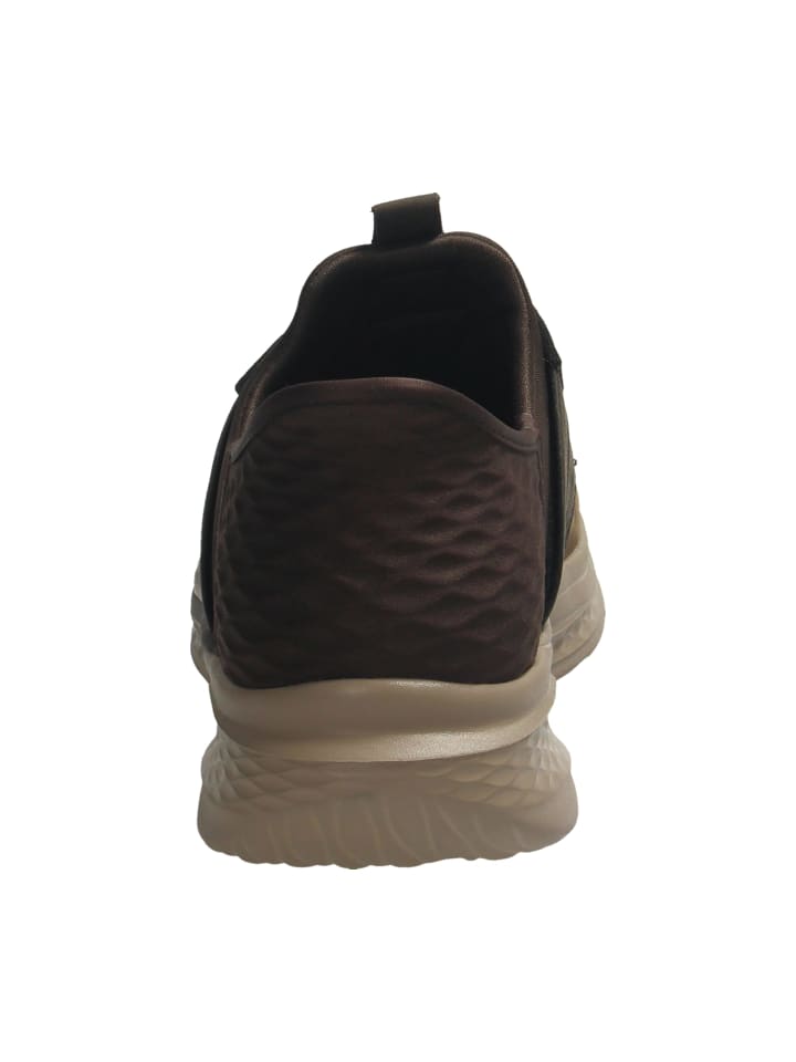 Skechers Спортивные лоферы коричневого цвета — фото 4