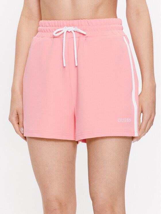 

Спортивные шорты свободного кроя Guess, розовый