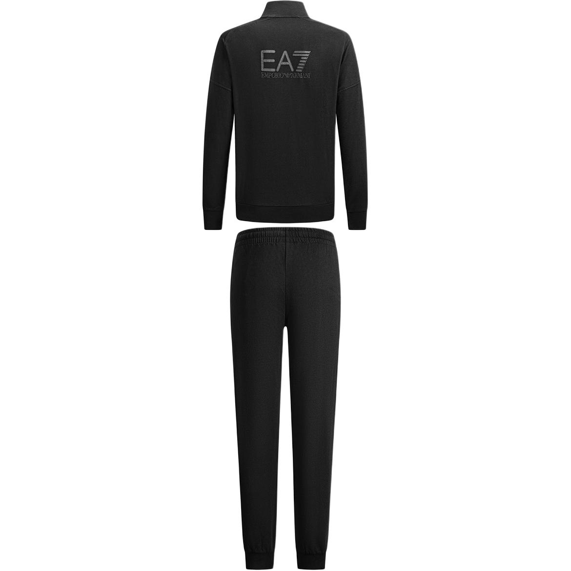 EA7 FW25 мужская повседневная спортивная одежда EMPORIO ARMANI, черный — фото 3