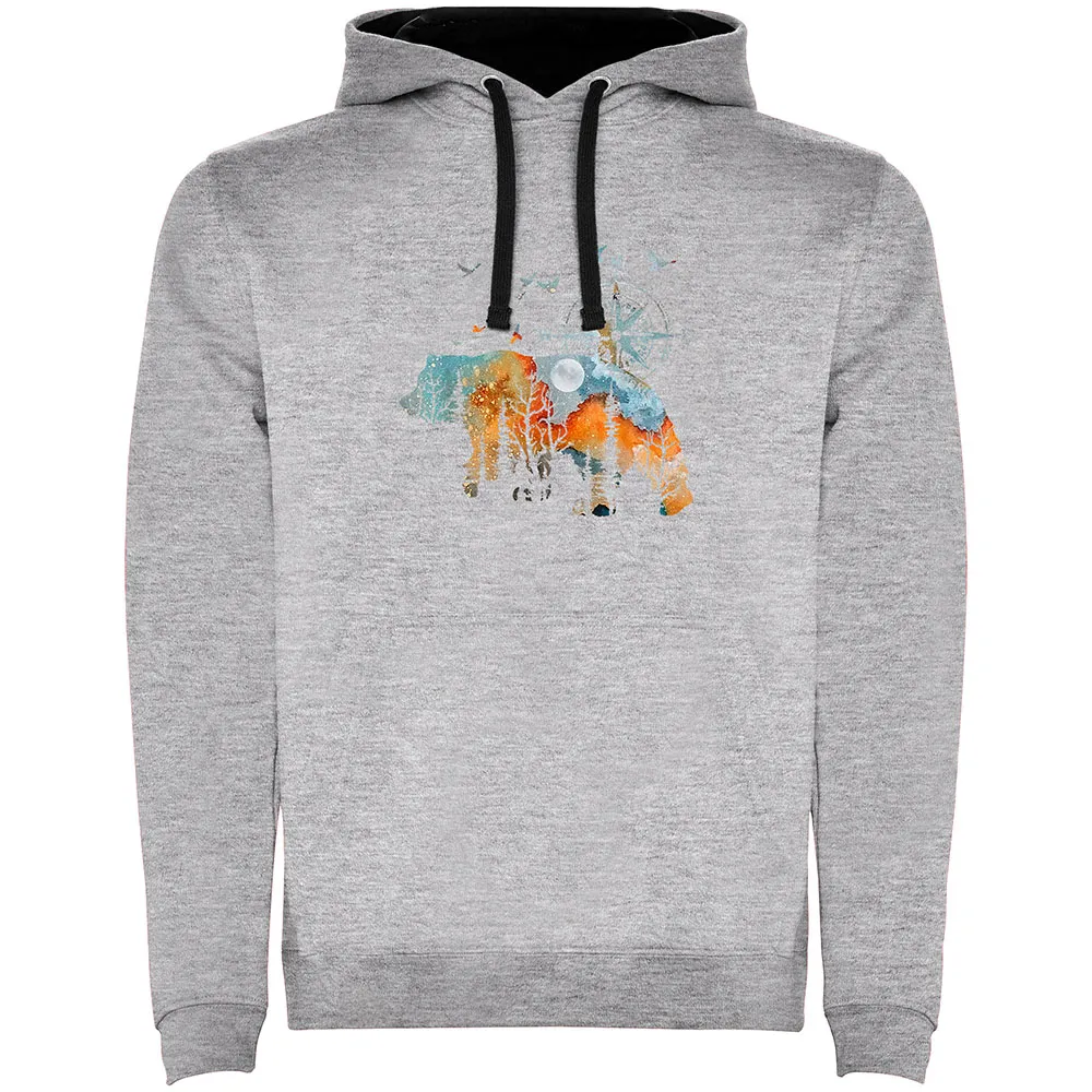 

Худи Kruskis Compass Bear, серый