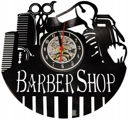 

Настенные часы для парикмахерской, виниловая пластинка Barber, Calissimo