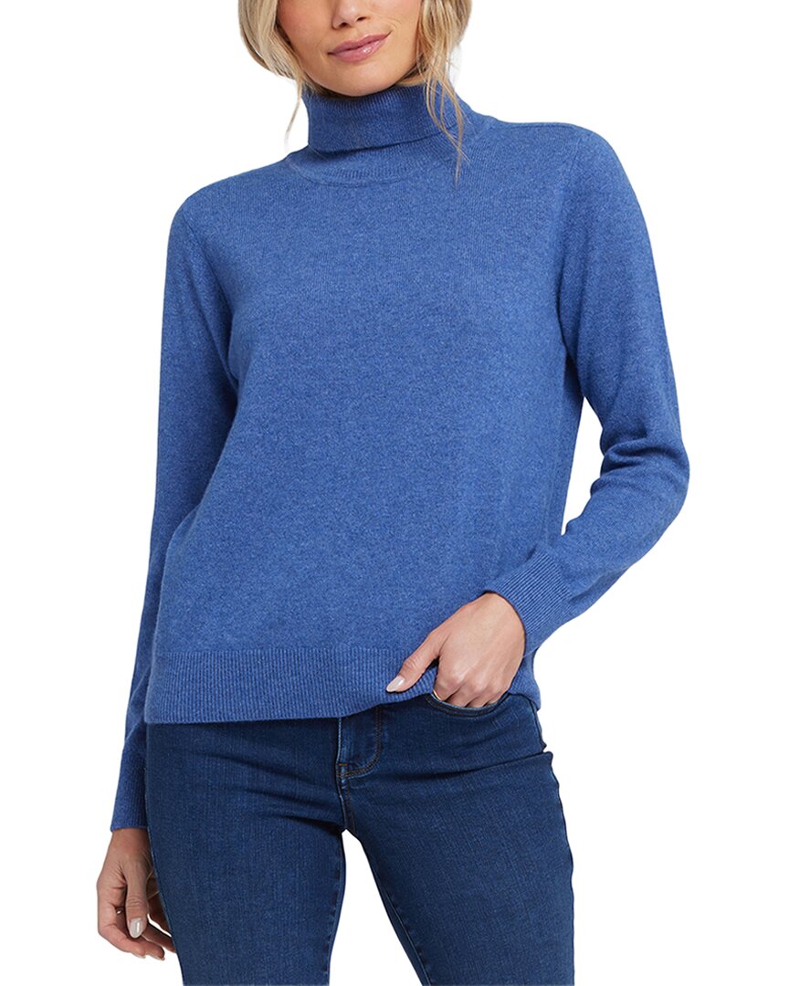 

Кашемировый свитер NYDJ, синий