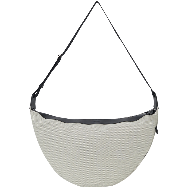 

Calvin Klein Тканевая наплечная сумка мужская меловая белая, YAG-Chalk White