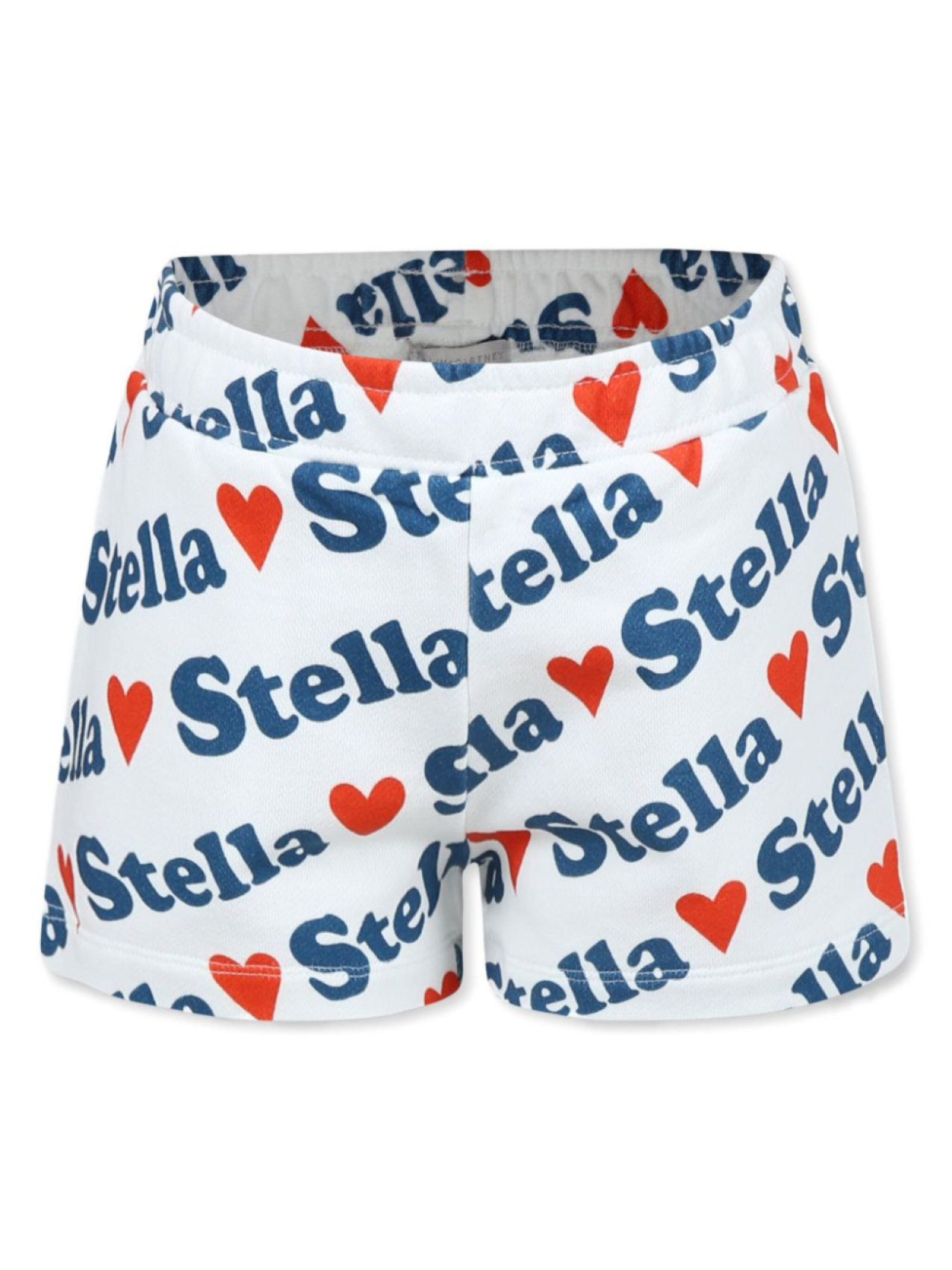 

Stella McCartney Kids шорты с логотипом, белый