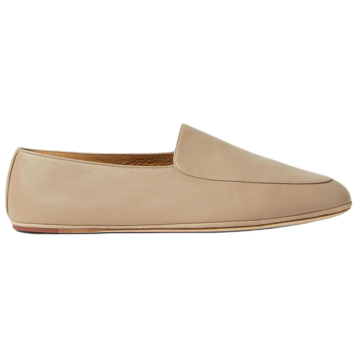 Casual кожаные туфли Loro Piana Beige — фото 3