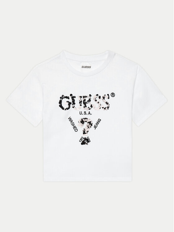 

Футболка свободного кроя Guess, белый