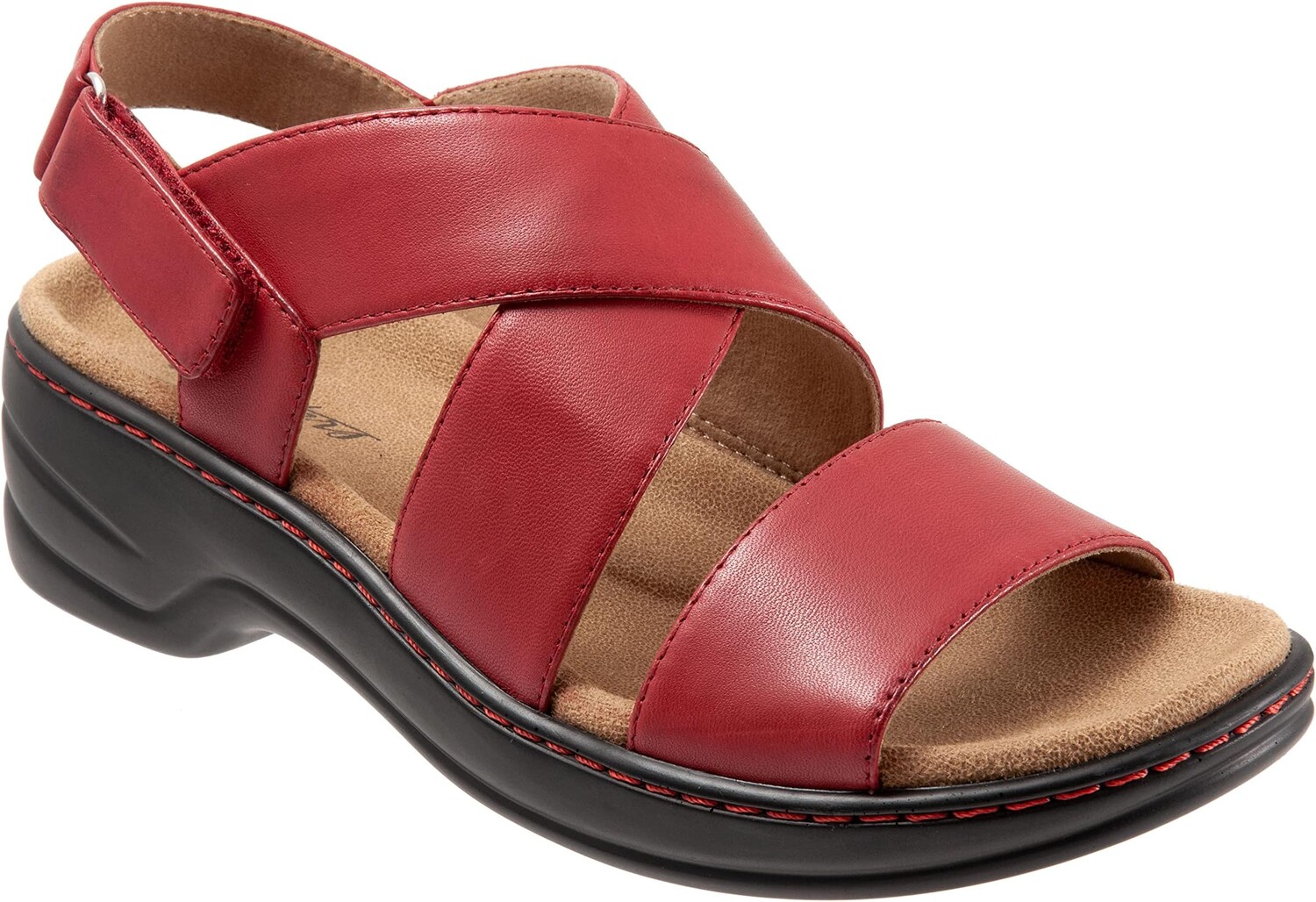 

Сандалии Trotters Nobu, цвет Dark Red Leather