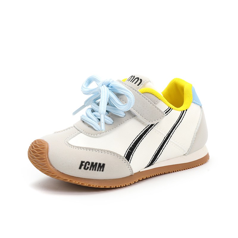 

Детские кроссовки для бега FCMM, бежевый/синий