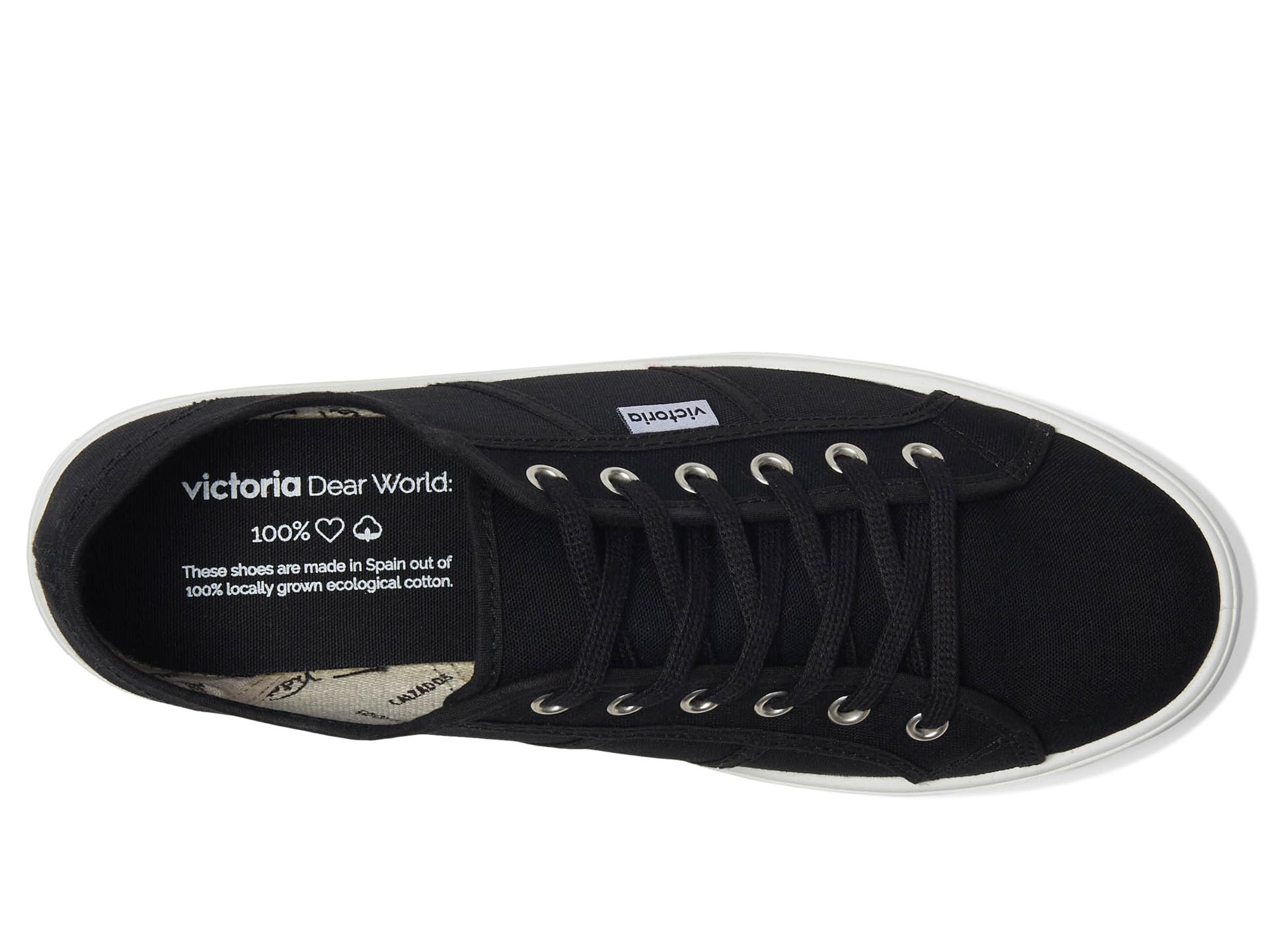 Кроссовки Unisex victoria Barcelona Lona, цвет Negro — фото 2